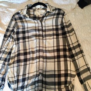 American Eagle Outfitters Boyfriend Fit Flannel